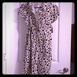 Candies cotton below knee dress